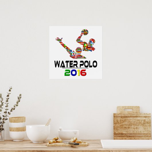 2016:Water Polo Poster (Keuken)
