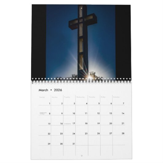 2016 Zonsondergangen en strand Life Calendar Kalender (Mar 2026)