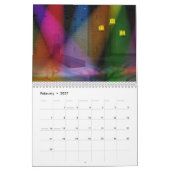 2017 3D Landschap Agenda Kalender (Feb 2027)