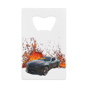 2017 50ste verjaardag Chevy Camaro Creditkaart Flessenopener
