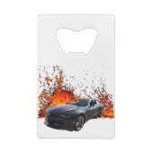 2017 50ste verjaardag Chevy Camaro Creditkaart Flessenopener (Achterkant)