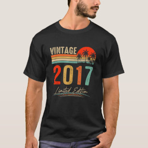 2017 5e verjaardag 5 jaar oud t-shirt