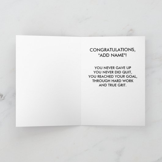 2017 Afstuderen Congrats Kaart (Binnen)