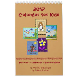2017 Agenda voor kinderen Kalender