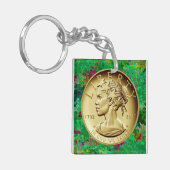 2017 American Liberty 225th Annive Sleutelhanger (Voorkant Links)