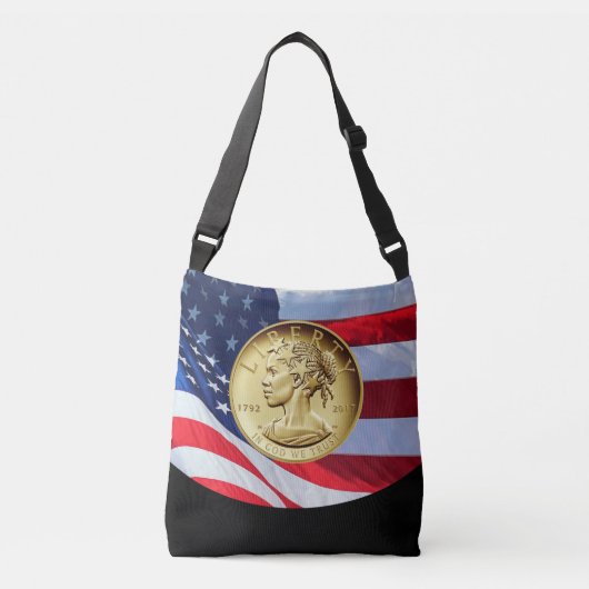 2017 American Liberty 225th Jubileum Gold Coin Crossbody Tas (Voorkant)