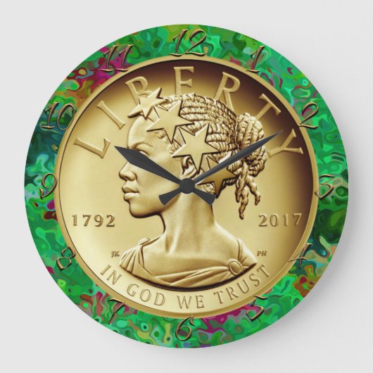  2017 American Liberty 225th Jubileum Gold Coin Grote Klok (Voorkant)