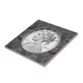 2017 American Liberty 225th Jubileum Silver C Tegeltje (Zijkant)