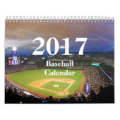 2017 Baseball Calendar-HAMbyWhiteGlove Kalender (Hoes)