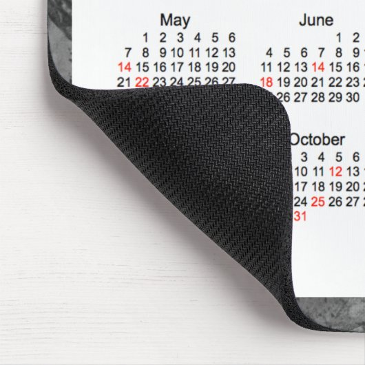 2017 Black Art Holiday Agenda van de Janz-Muismat Muismat (Hoek)