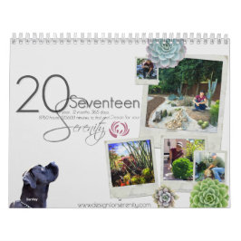 2017 Calendar Design for Serenity Kalender