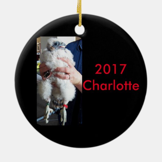 2017 Ceramic Ornament Charlotte (Achterkant)