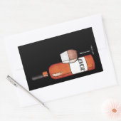 2017 Cheers! Rechthoekige Sticker (Envelop)