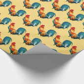 2017 Chinees nieuwjaar roosterdopapier Cadeaupapier (Hoek)