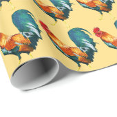 2017 Chinees nieuwjaar roosterdopapier Cadeaupapier (Rol Hoek)