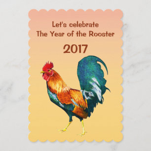 2017 Chinees nieuwjaar van de uitnodiging tot het 