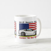 2017 Corvette Coupe Coffee Mok (Voorkant rechts)