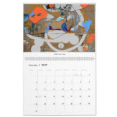 2017 Digital Abstractions ART CALENDAR Kalender (Jan 2027)