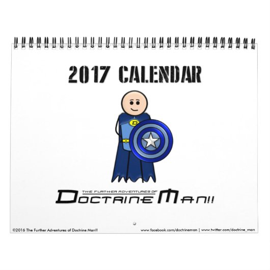 2017 Doctrine-Man agenda Kalender (Hoes)