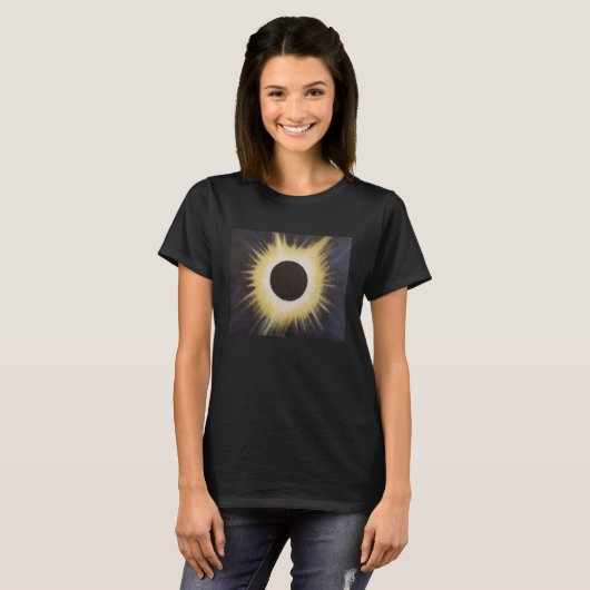 2017 Eclipse t-shirt voor vrouwen (Voorkant volledig)