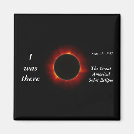 2017 editie Solar Eclipse "I was there" Magneet