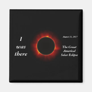 2017 editie Solar Eclipse "I was there" Magneet