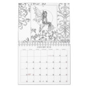 2017 Fairy Kleurkalender Volwassen Kleuren Kalender (Jan 2026)