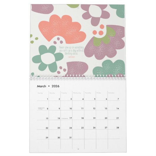 2017 Gepatenteerde agenda Kalender (Mar 2026)