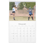 2017 Girls Lacrosse Calendar Kalender (Feb 2027)