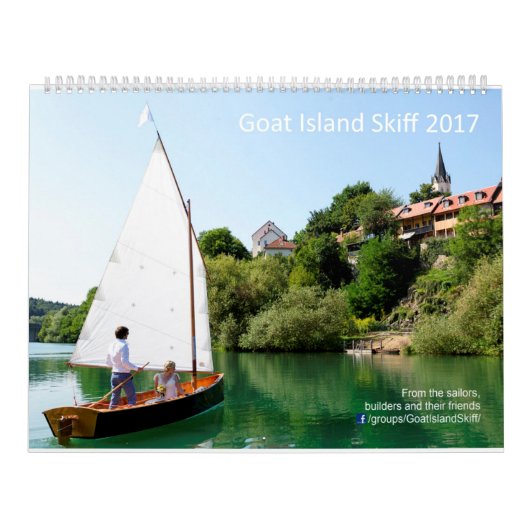 2017 Goat Island Skiff Agenda - Wereldwijd Kalender (Hoes)