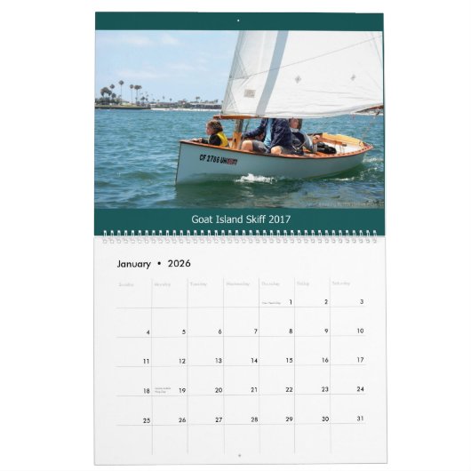 2017 Goat Island Skiff Agenda - Wereldwijd Kalender (Jan 2026)
