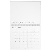 2017 Grote wandkalender met UW FOTO'S en TEKST Kalender (Feb 2026)