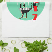 2017 Haan Jaar in Groene Kring K Handdoek (Gevouwen)