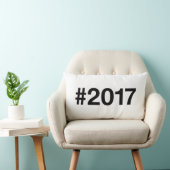 2017 Hashtag 8 Verjaardag Jubileum Kussen (Stoel)