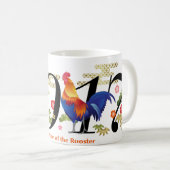2017 Jaar van de Rooster-Mok Koffiemok (Voorkant rechts)