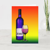 2017 juicht toe! feestdagen kaart (Voorkant)