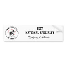 2017 KCC National Specialty Bumpersticker