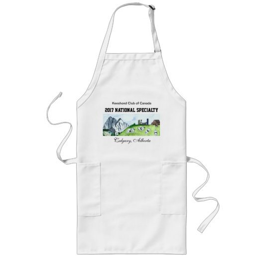 2017 KCC National Specialty Grooming Apron Lang Schort (Voorkant)