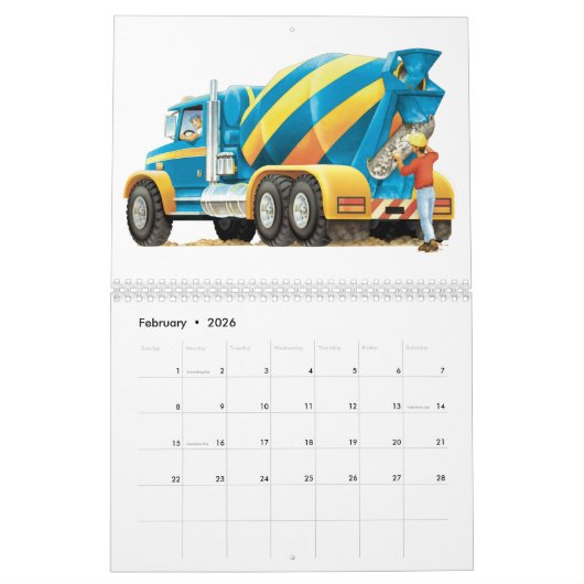 2017 Kinder kalender voor aangepaste constructies (Feb 2026)