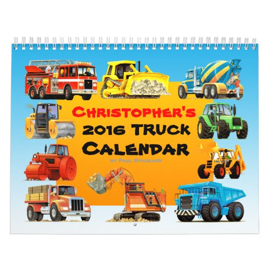 2017 Kinder kalender voor aangepaste constructies (Hoes)