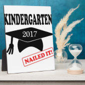 2017 Kindergarten Nailed it Fotoplaat (Zijkant)