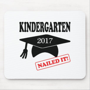 2017 Kindergarten Nailed it Muismat