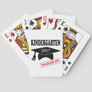 2017 Kindergarten Nailed it Speelkaarten