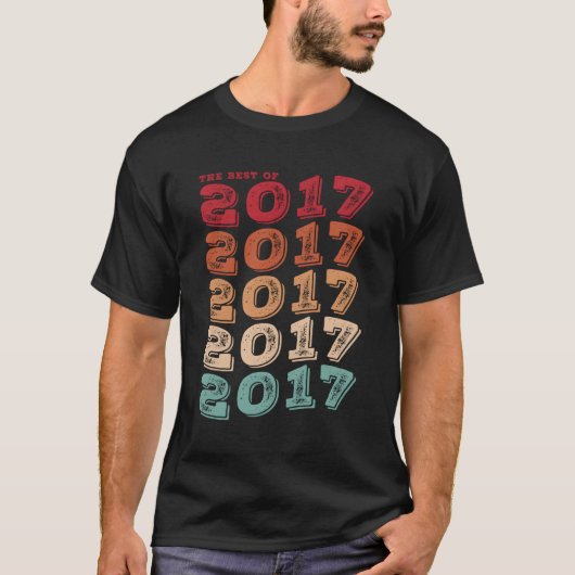 2017 Legende voor 6 6e T-shirt (Voorkant)