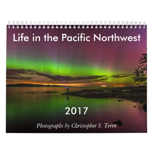 2017 Leven in de Pacific Northwest Wall Agenda Kalender (Hoes)