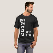 2017 May Happy Birthday Party T-shirt (Voorkant volledig)