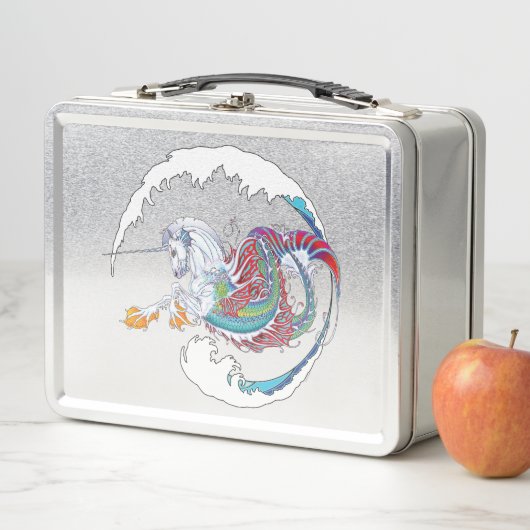 2017 Mink Chef Hippicorn Metal Lunch Box (In situ)