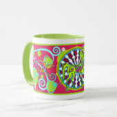 2017 Mink Holidaze Collectible Horse Mok 1 (Voorkant links)