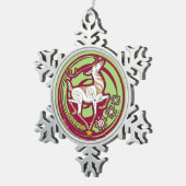 2017 Mink Holidaze Xmas Ornament Red/Citrine (Rechts)