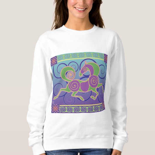 2017 Mink Mode Horse Norse Sweatshirt 4 (Voorkant)